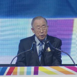 Ban Ki-moon Addresses Korean Convention