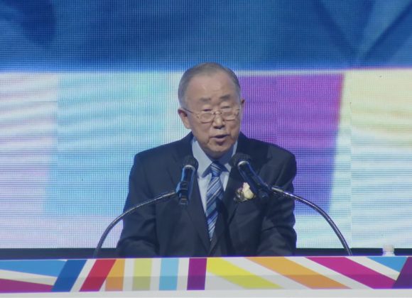 Ban Ki-moon Addresses Korean Convention Ban Ki-moon Addresses Korean Convention