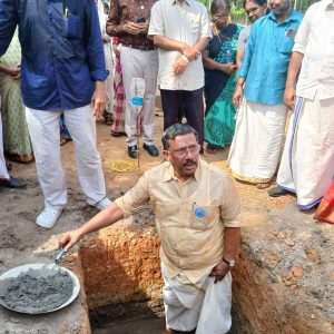 Y’s Men Village Foundation Stone Laid