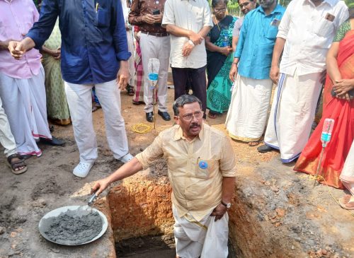 Y’s Men Village Foundation Stone Laid