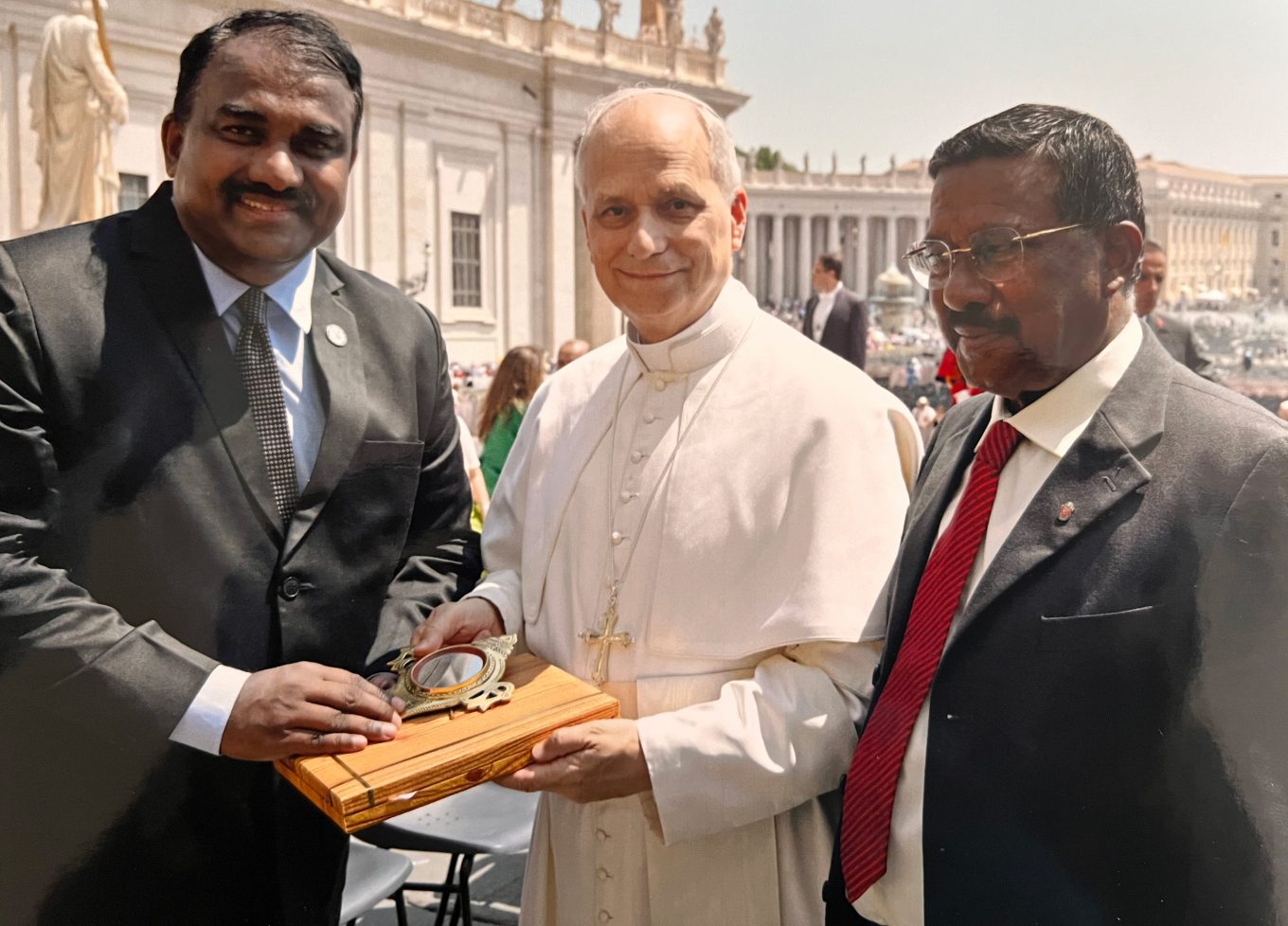 Papal Greeting for YMI Leaders at Vatican