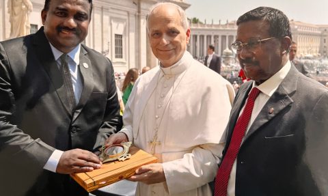 Papal Greeting for YMI Leaders at Vatican