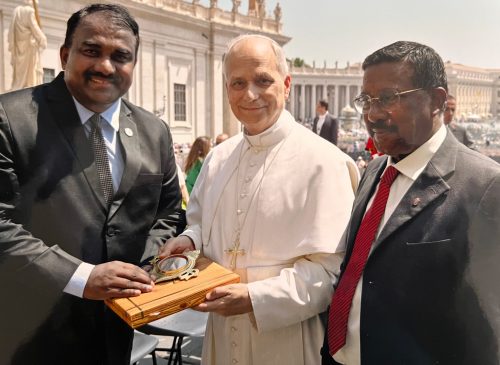 Papal Greeting for YMI Leaders at Vatican