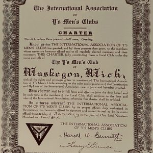 Y’s Men’s Club of Muskegon Marks 100 Years