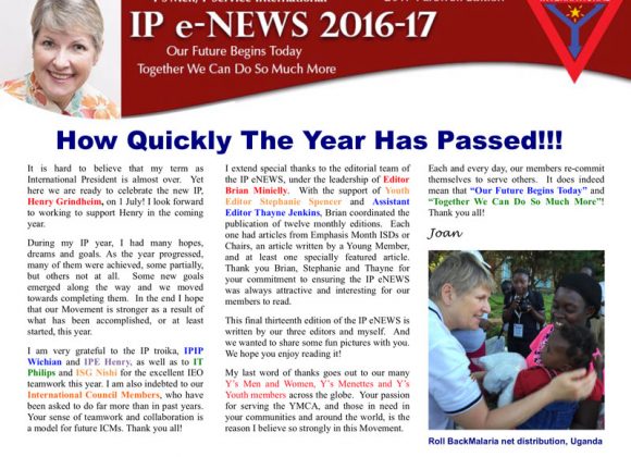 IP e-NEWS – Farewell IP e-NEWS – Farewell